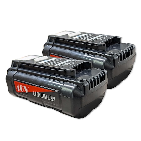40V 5Ah Li-Ion Rechargeable Drill Pack Battery 2PK -  IP POWER, IP-LI-RY4050-2